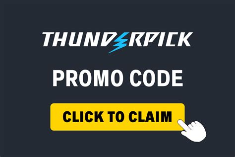 promo code thunderpick 2023  HOW? Place a Combo Bet that: – Has at least 5 legs – Odds on at least 5 matches in the coupon are 1